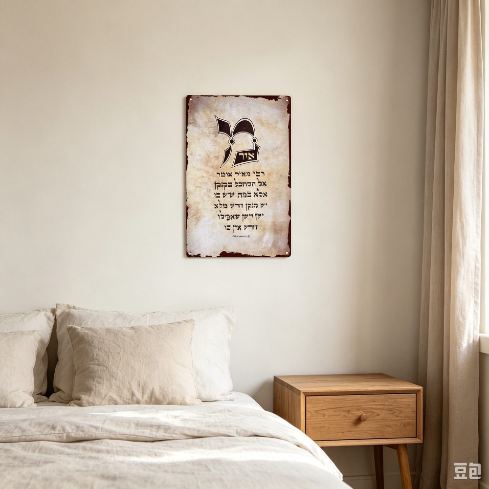 CIFBUY Vintage Hebrew Torah Sc - Art & Craft Photos ulasan dan harga