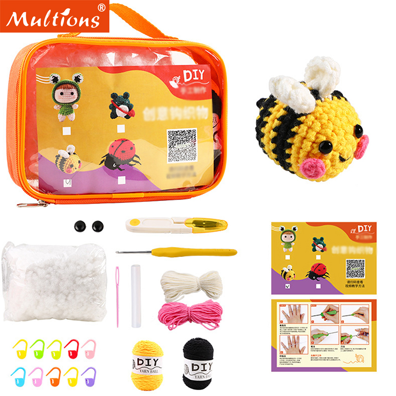 Crochet Kit For Beginners Knit - Art Craft Video ulasan dan harga