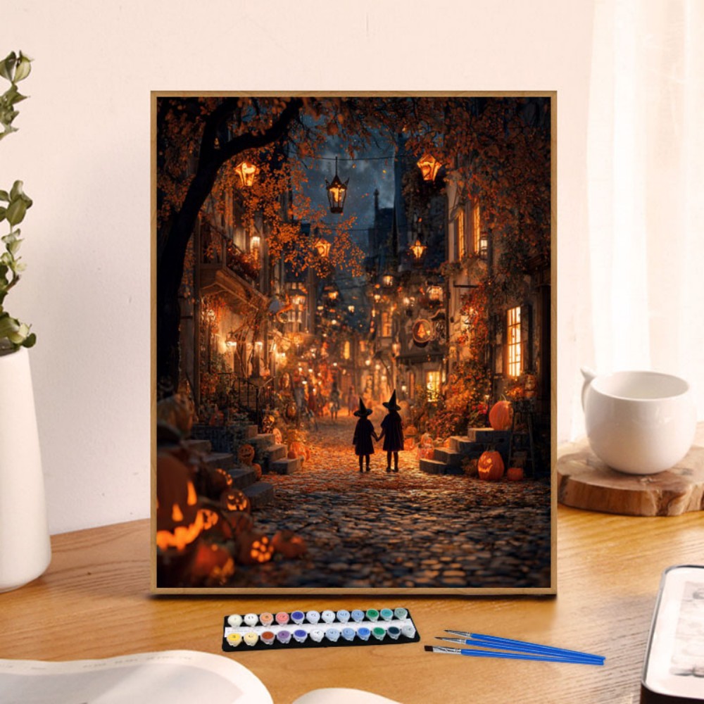 Painting By Numbers The Street - Art And Craft Numbers ulasan dan harga