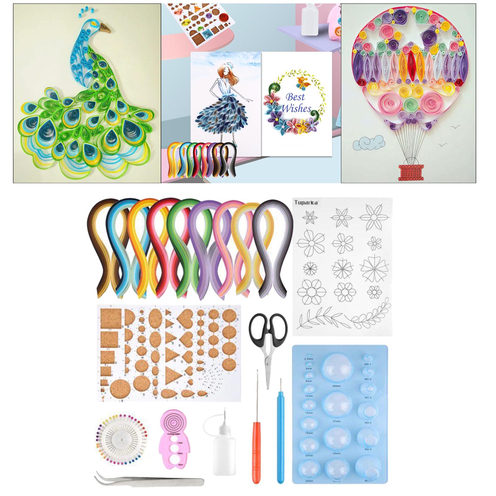 Paper Strips Quilling Tool Gra - Quilling Paper Strips ulasan dan harga