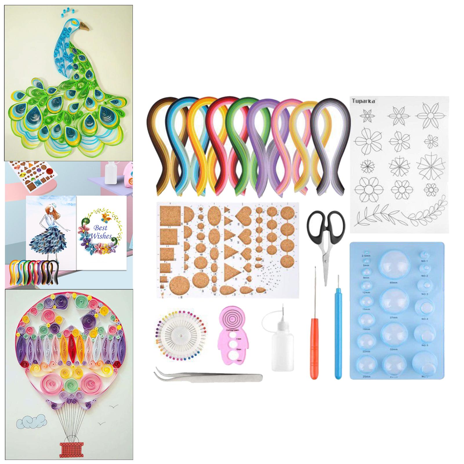 Paper Strips Quilling Tool Gra - Quilling Paper Strips ulasan dan harga