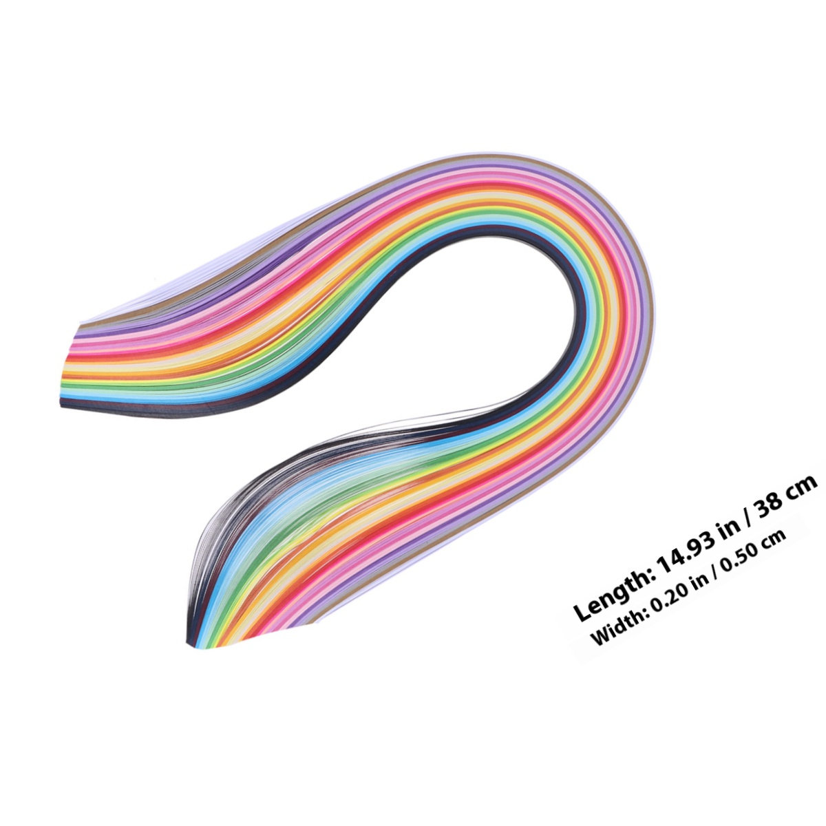520 Strips Paper Quilling Stri - Quilling Paper Strips ulasan dan harga
