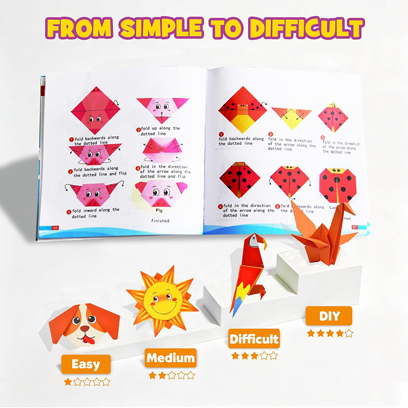 Origami Paper Craft Kits Guidi - Art Craft Activities ulasan dan harga