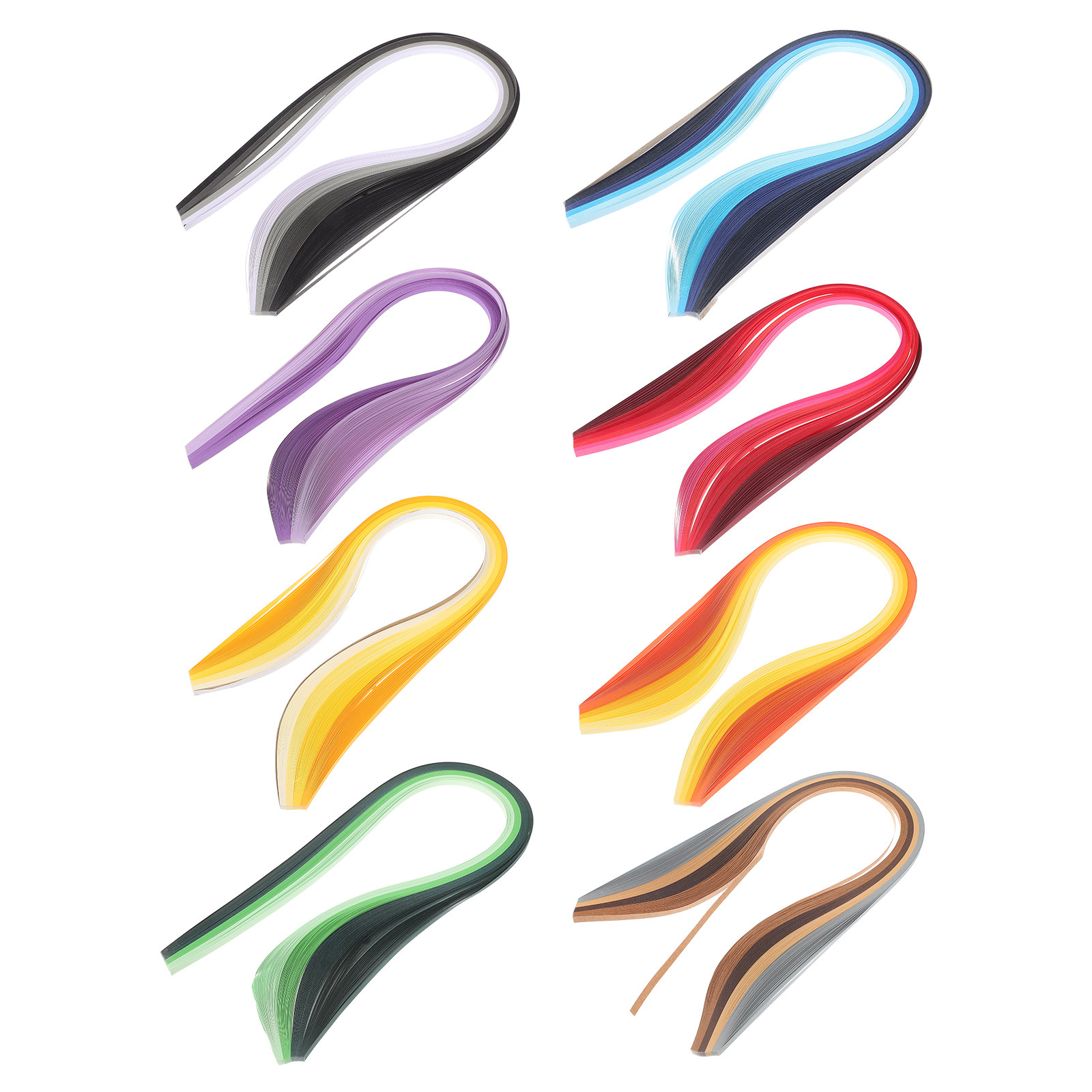 8 Bags Soft Touch Quilling Pap - Quilling Paper Strips ulasan dan harga