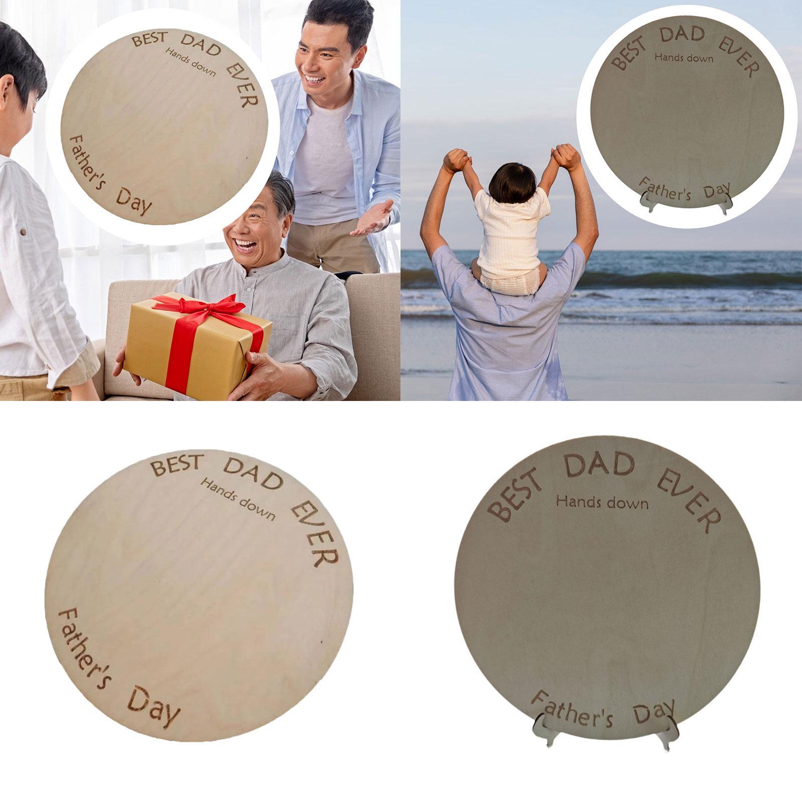 DIY Handprint Wood Sign Orname - Art And Craft For Father'S Day ulasan dan harga