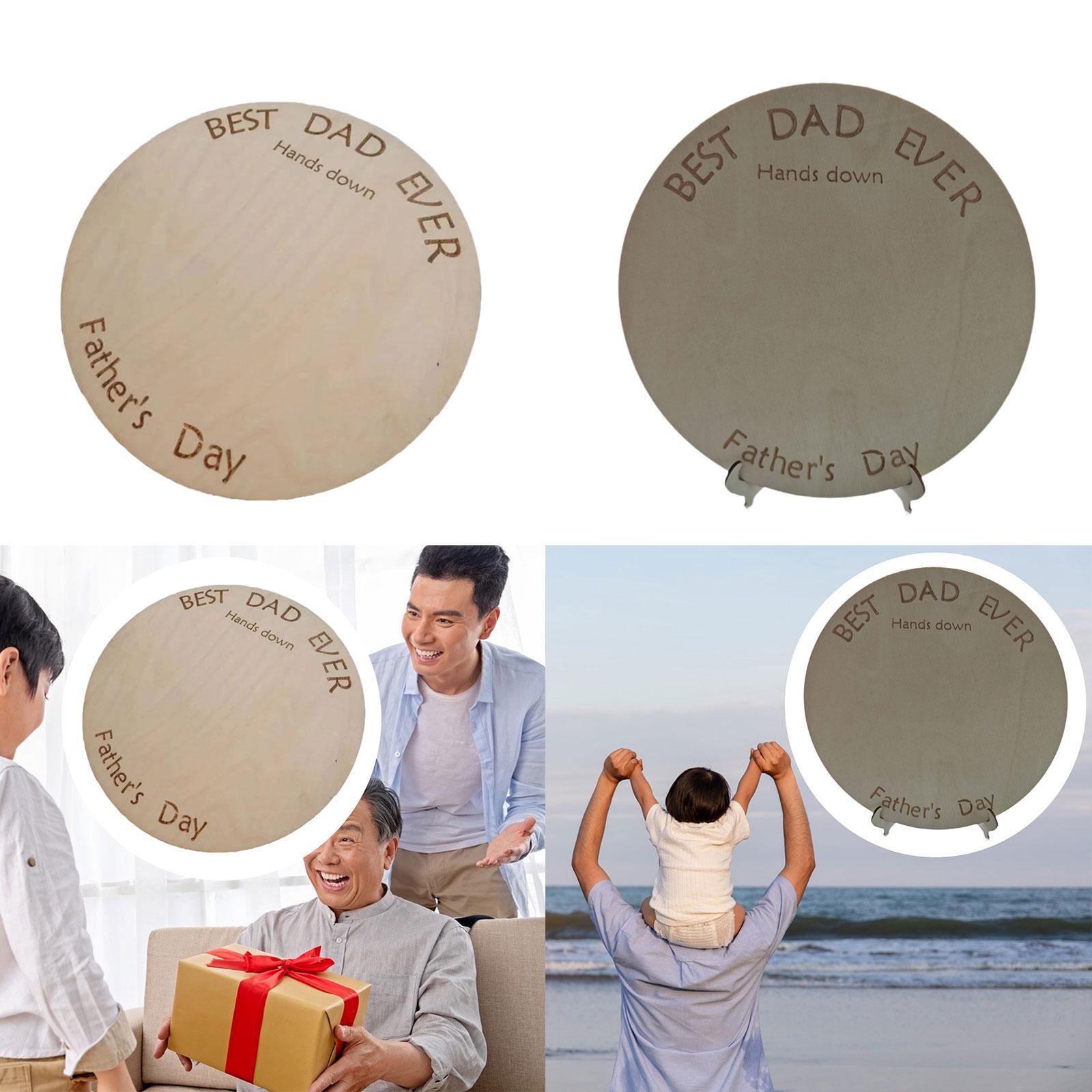 DIY Handprint Wood Sign Orname - Art And Craft For Father'S Day ulasan dan harga