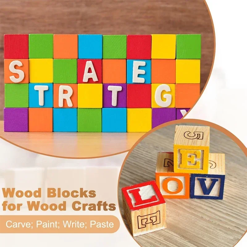 1-5cm Natural Blank Wooden Blo - Art Craft 2 Year Olds ulasan dan harga