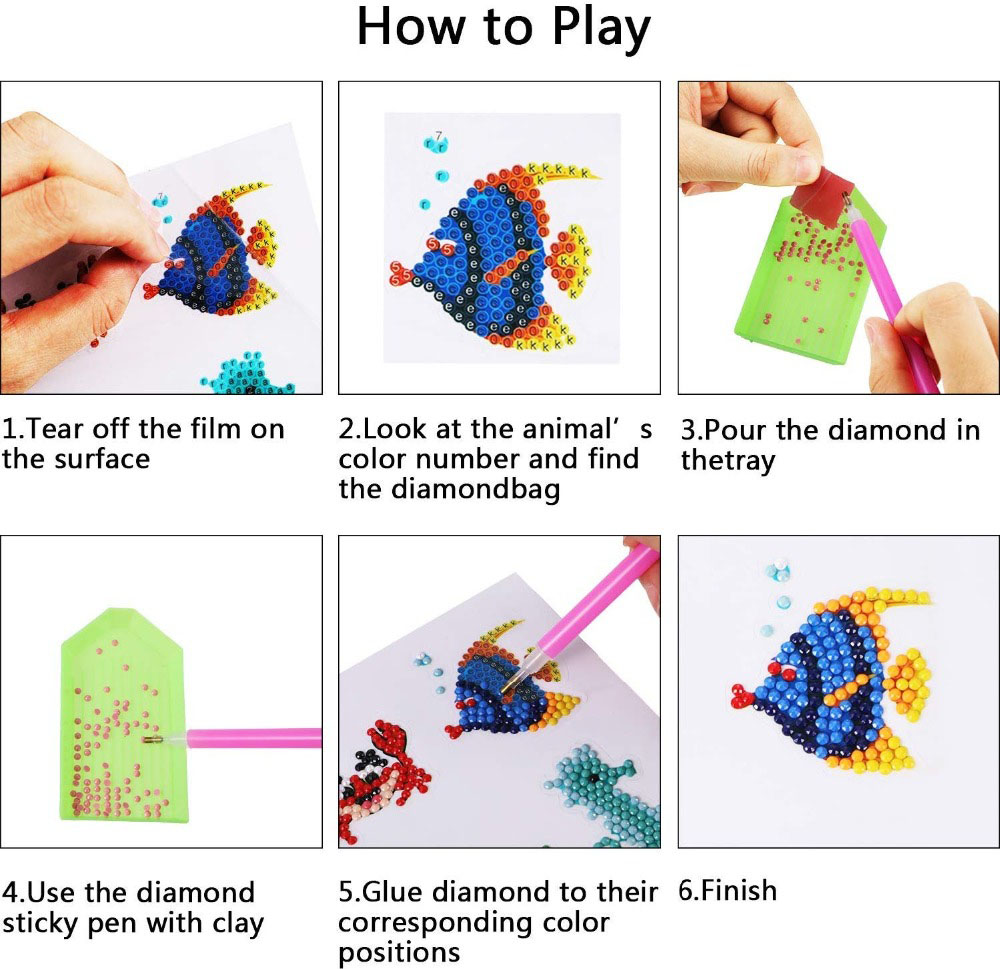 Easy Diamond Painting Stickers - Art Craft Easter ulasan dan harga