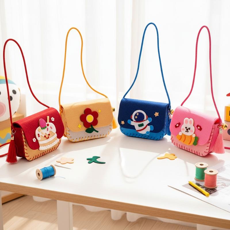 Felt Bag Making Kit for Childr - Art Craft Activities ulasan dan harga