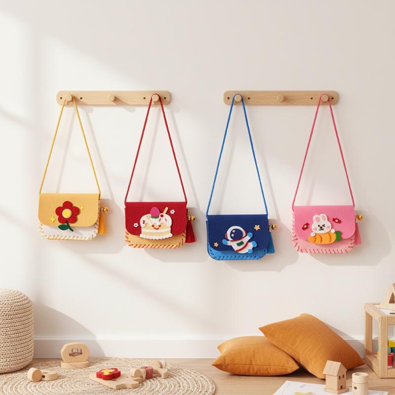 Felt Bag Making Kit for Childr - Art Craft Activities ulasan dan harga