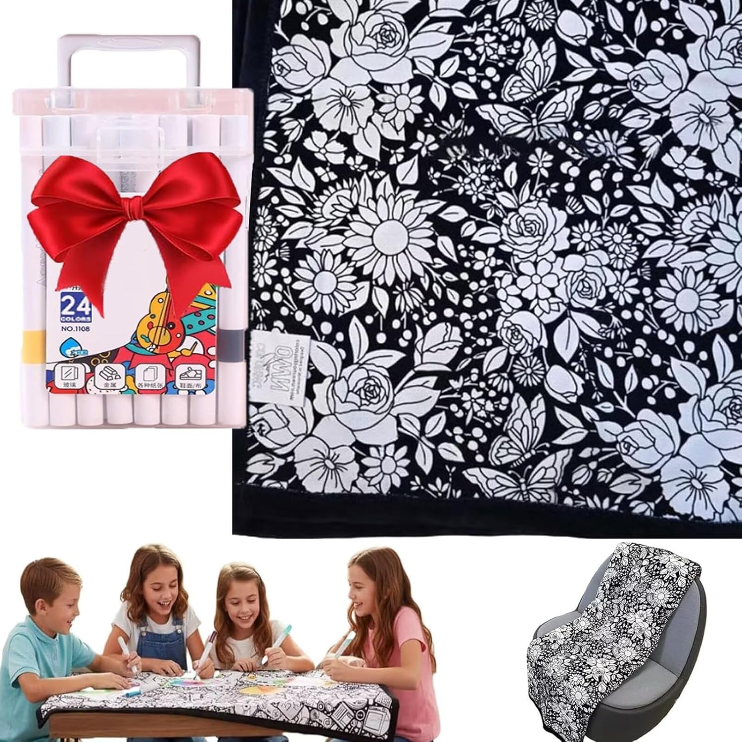 Color Your Own Blanket Washabl - Art Craft Activities ulasan dan harga