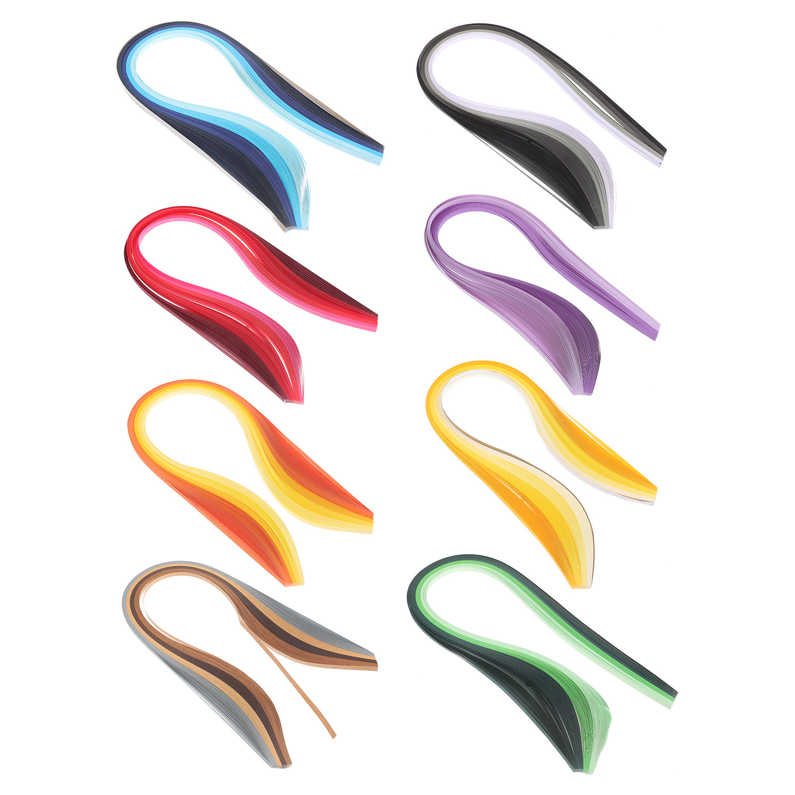 Gradient Paper Quilling Strips - Quilling Paper Strips ulasan dan harga