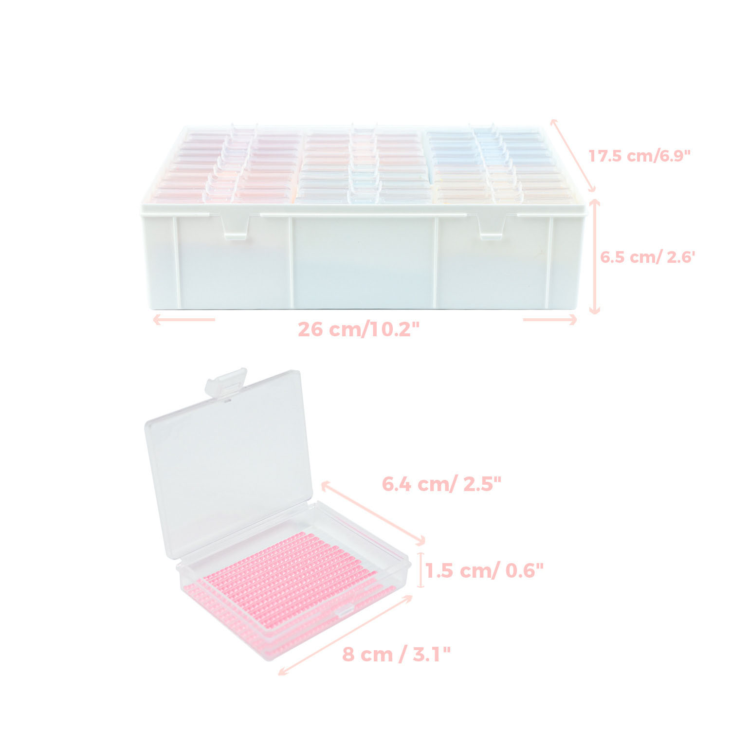 Diamond Painting Art Trays Set - Art Craft Organizer ulasan dan harga