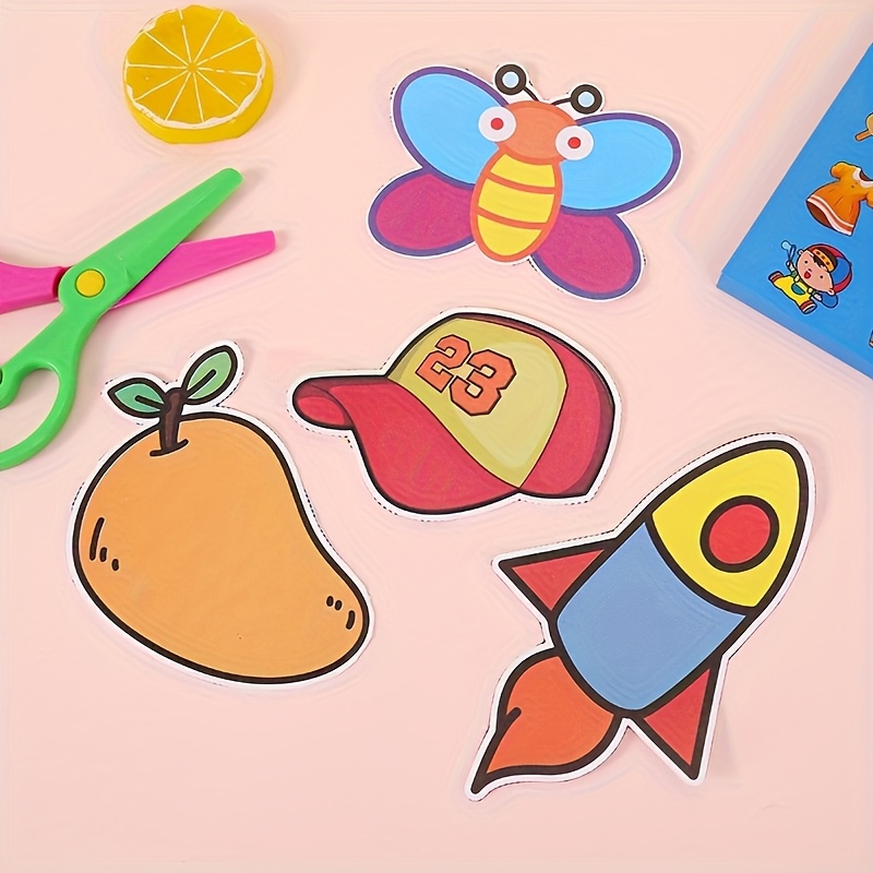 96Pcs Fun Paper Cutting Set, P - Art Craft Activities ulasan dan harga