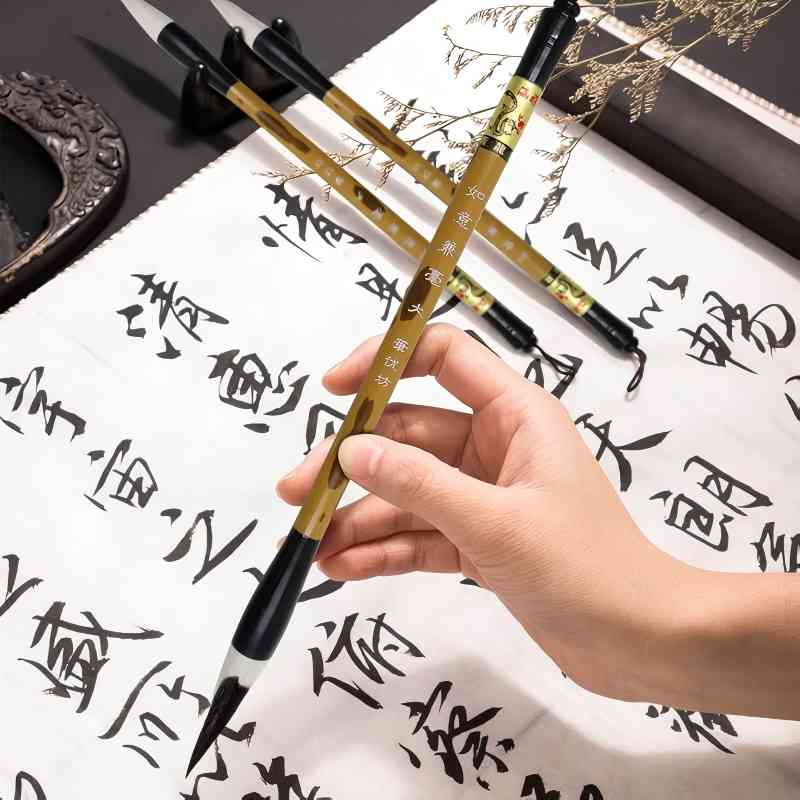 3 Sizes Chinese Writing Brush  - Calligraphy Pen Set ulasan dan harga