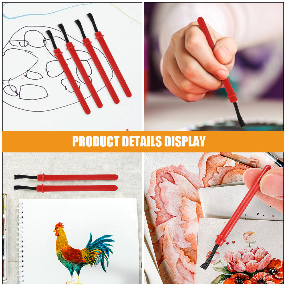 50Pcs Toddler Paint Brushes 8. - Art Craft Toddlers ulasan dan harga