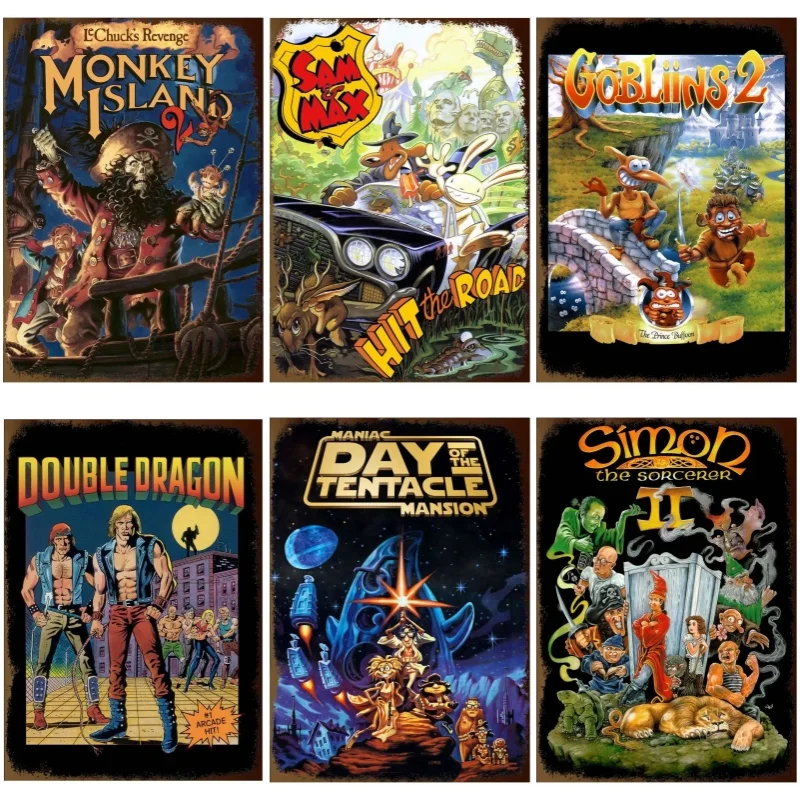 80s Classic Video Game Metal S - Art Craft Video ulasan dan harga