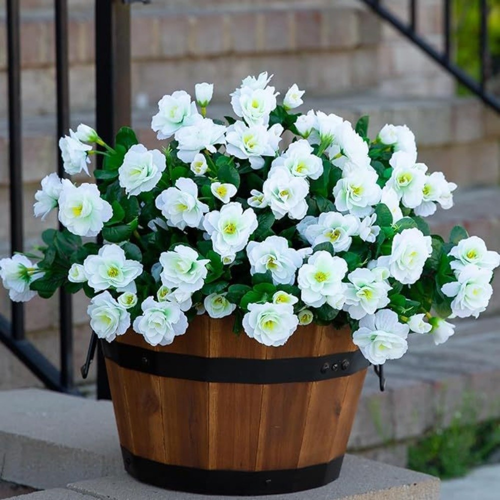 Fake Flowers Artificial Azalea - Art Craft 2 Year Olds ulasan dan harga