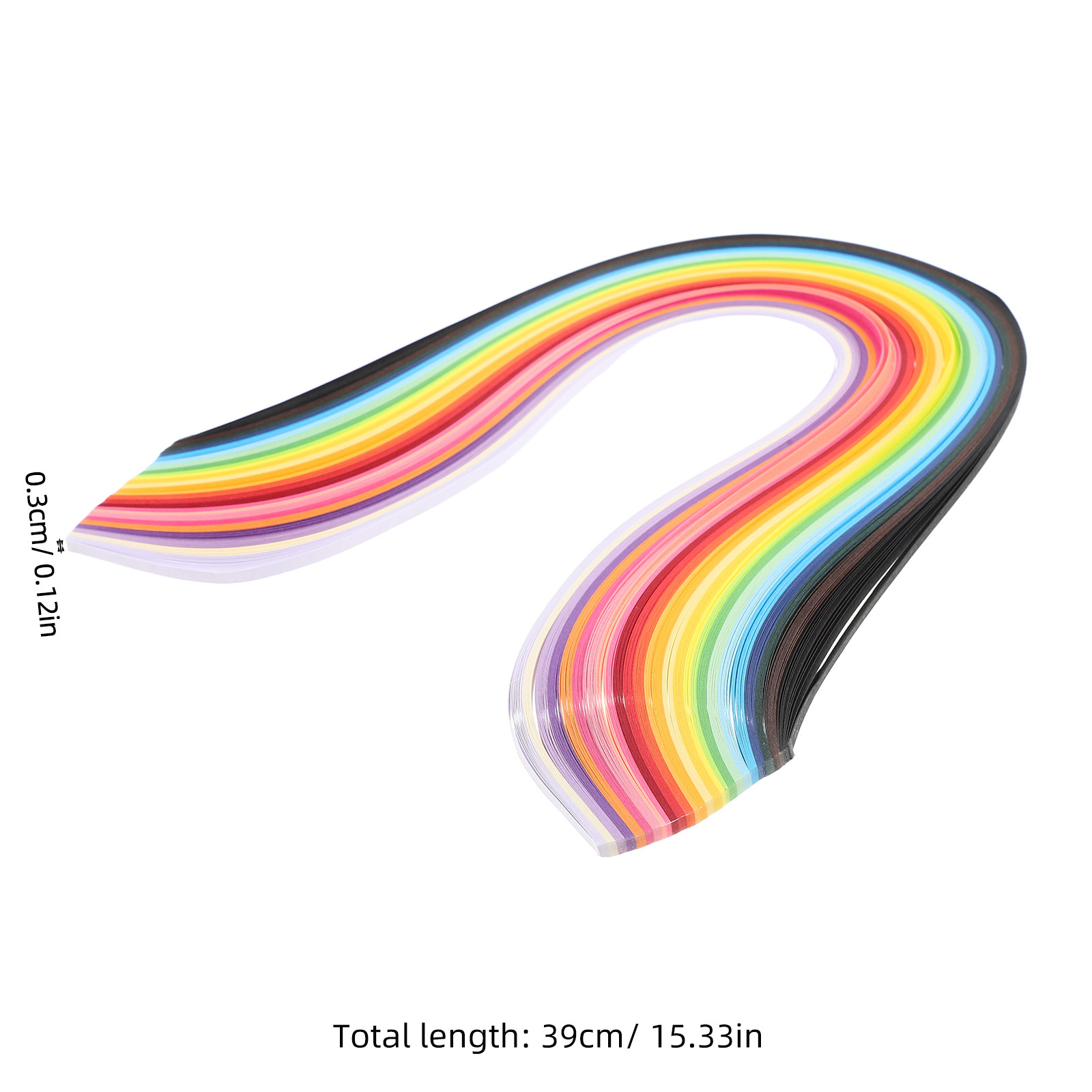 1300Pcs Paper Quilling Strips  - Quilling Paper Strips ulasan dan harga