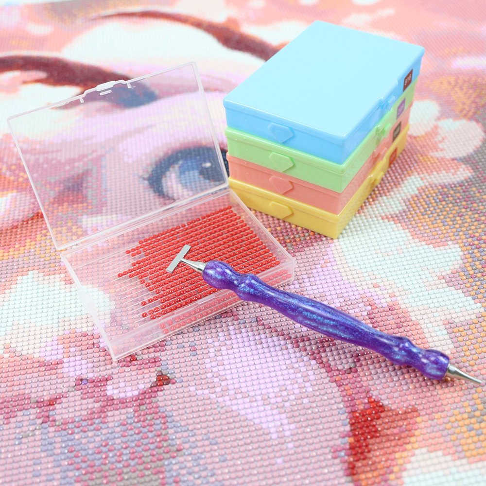 12pcs Diamond Painting Art Tra - Art Craft Organizer ulasan dan harga