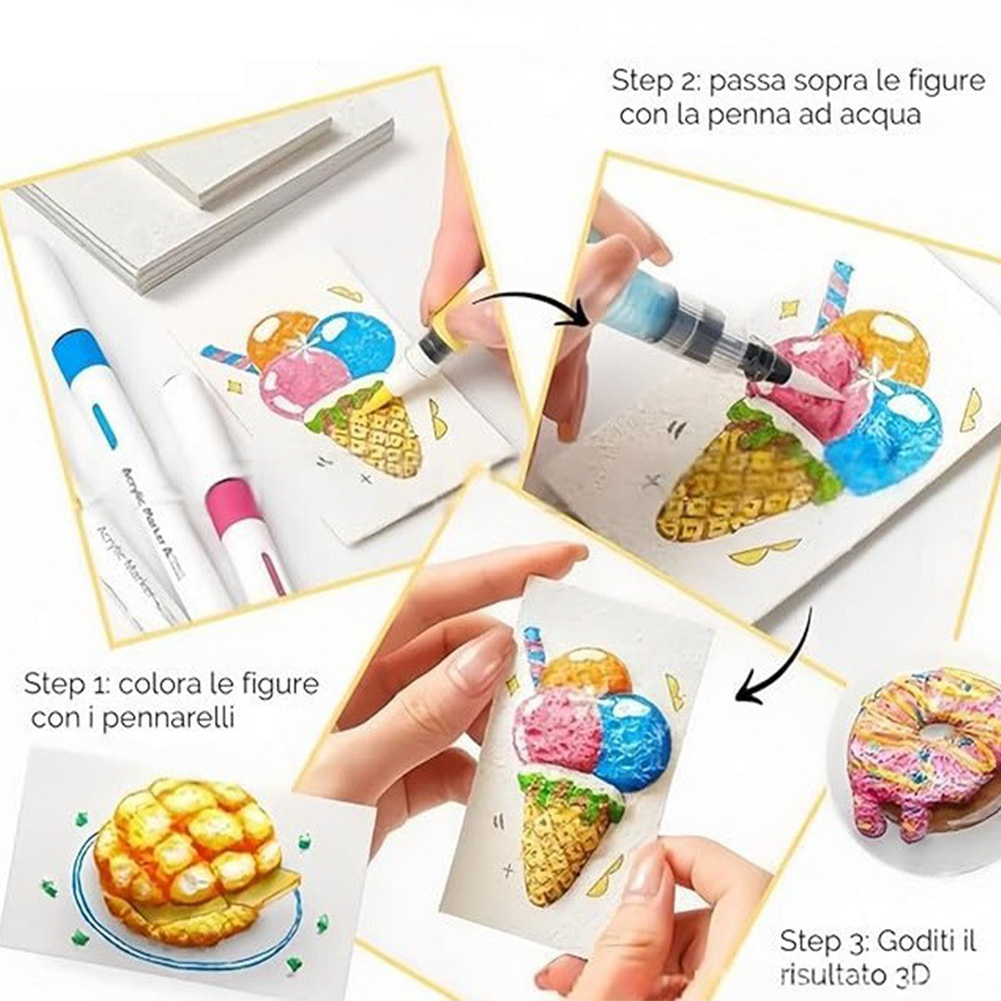 Magic Canvas Sponge DIY Creati - Art Craft Activities ulasan dan harga