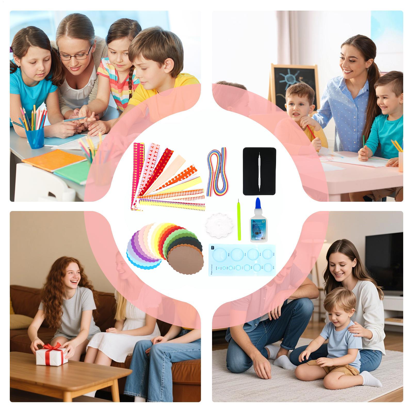 Paper Quilling Tools Party Car - Quilling Paper Strips ulasan dan harga