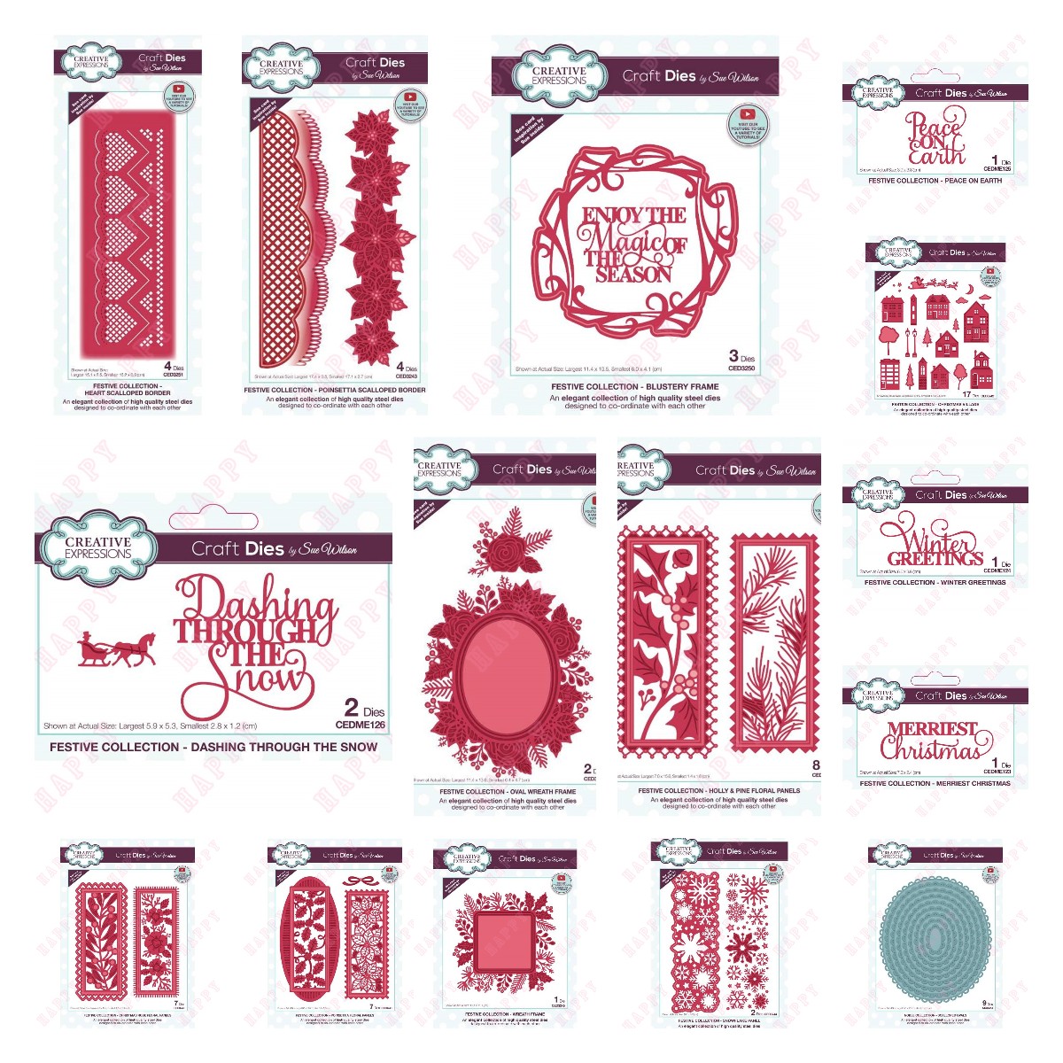 Metal Cutting Dies Christmas E - Stencil Cutting Plotter ulasan dan harga