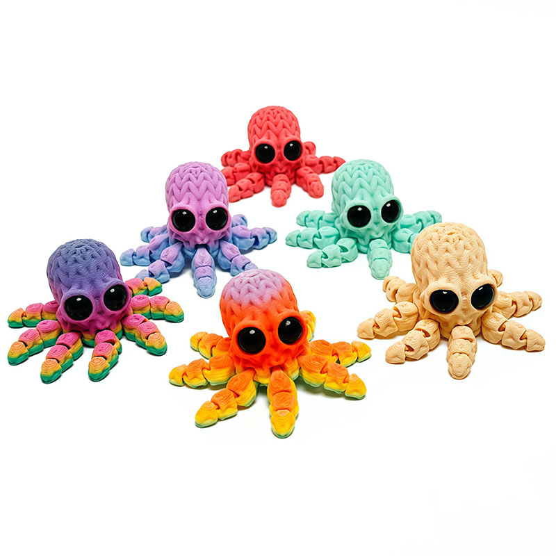 Adorable 3D Printed Octopus Fr - Art Craft Easter ulasan dan harga