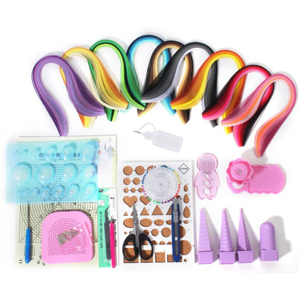 Paper Quilling Set 18 Kinds To - Quilling Paper Strips ulasan dan harga