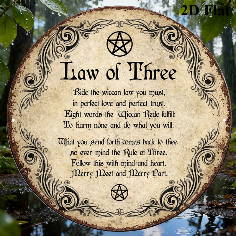 CIFBUY Vintage Wicca Triple Go - Art & Craft Photos ulasan dan harga