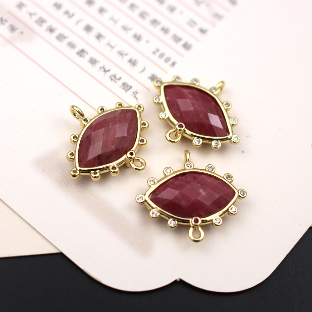10pcs Faceted Marquise Shape N - Art Craft Eyes ulasan dan harga
