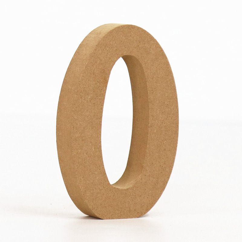 1pc 10cm Wood Color Numbers 0- - Art And Craft Numbers ulasan dan harga