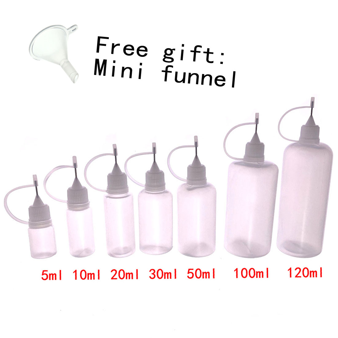 10pcs 5/10/50/120ML Vial Small - Quilling Paper Strips ulasan dan harga
